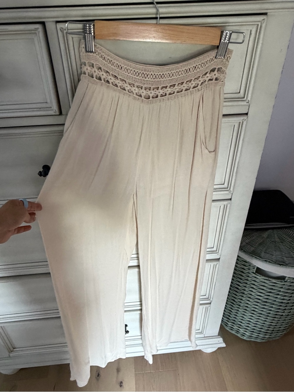 Wishlist crochet waist pants